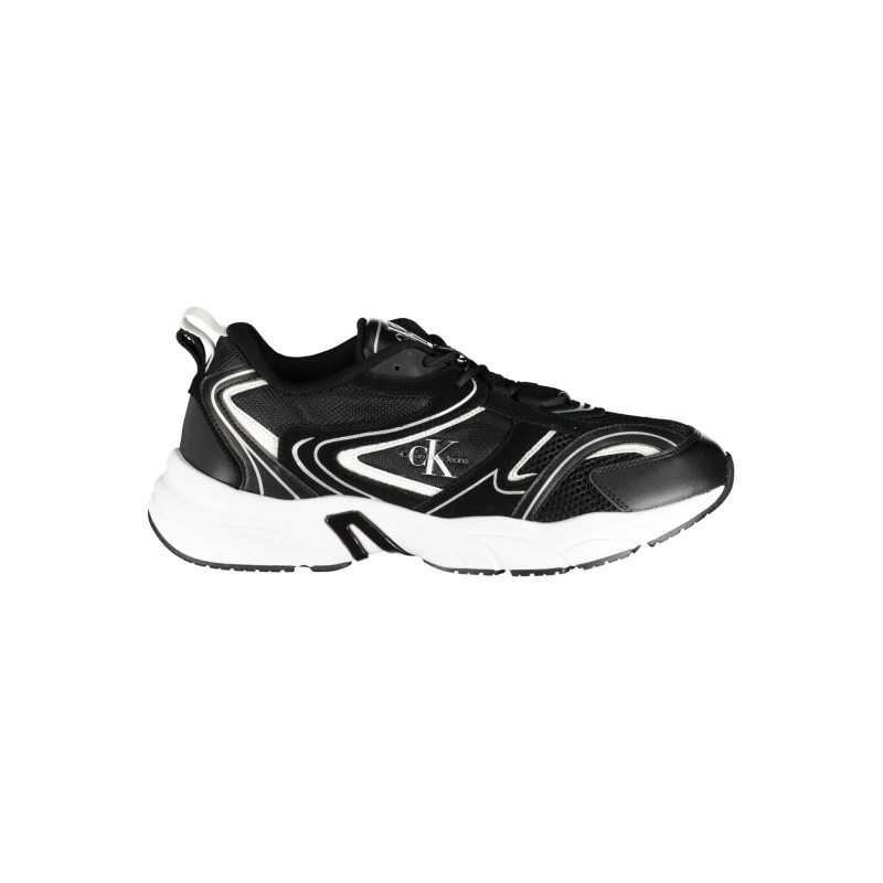 CALVIN KLEIN BLACK MEN'S SPORTS SHOES