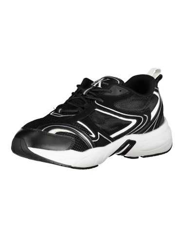 CALVIN KLEIN BLACK MEN'S SPORTS SHOES