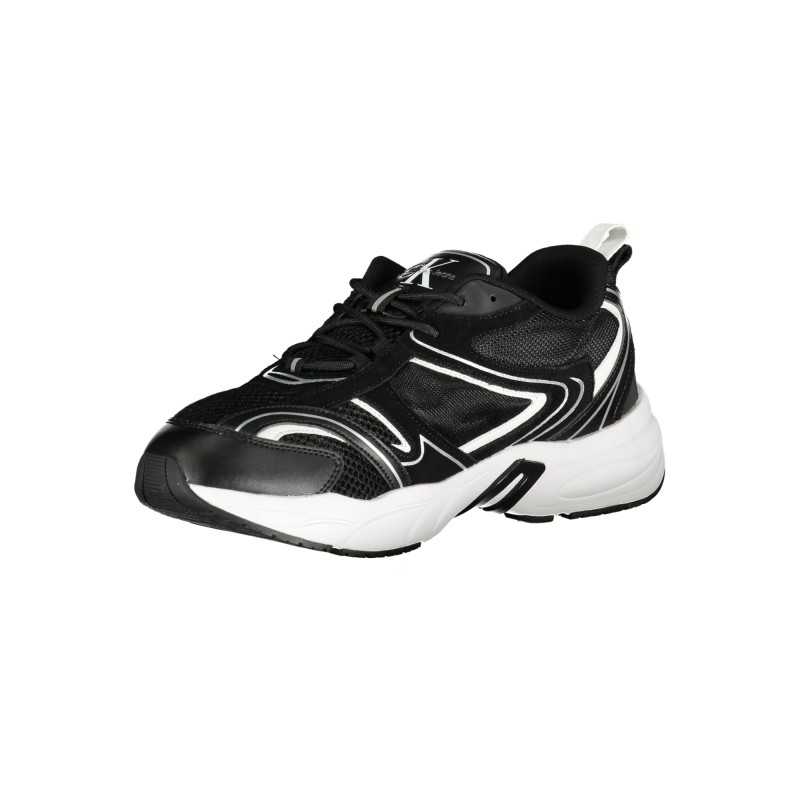 CALVIN KLEIN BLACK MEN'S SPORTS SHOES