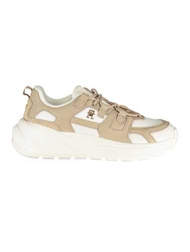 TOMMY HILFIGER WHITE WOMEN'S SPORTS SHOES