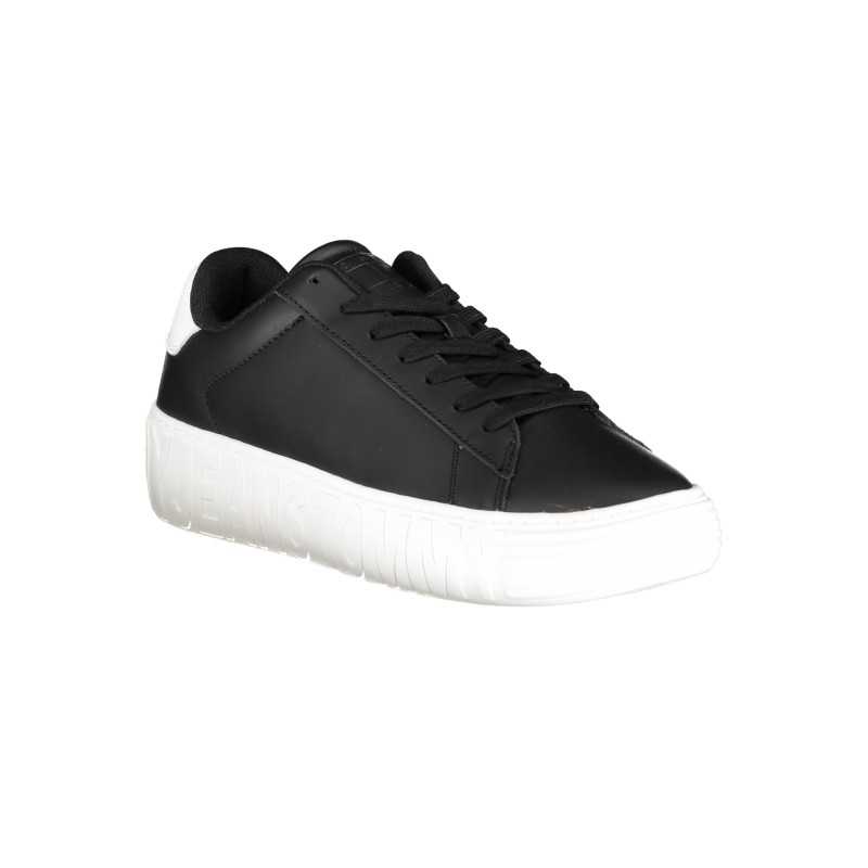 TOMMY HILFIGER BLACK MEN'S SPORTS SHOES