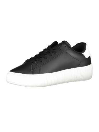 TOMMY HILFIGER BLACK MEN'S SPORTS SHOES