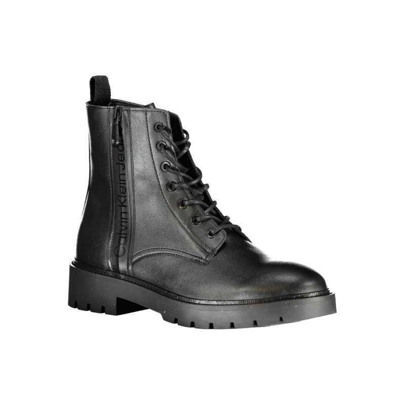 CALVIN KLEIN BLACK MEN'S BOOT FOOTWEAR