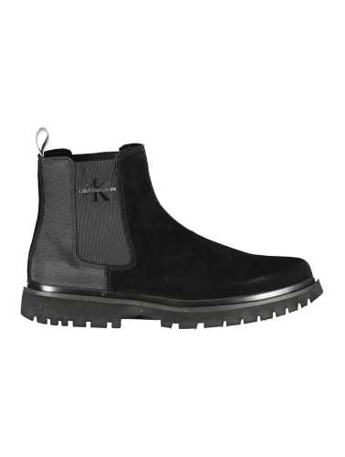 CALVIN KLEIN BLACK MEN'S BOOT FOOTWEAR