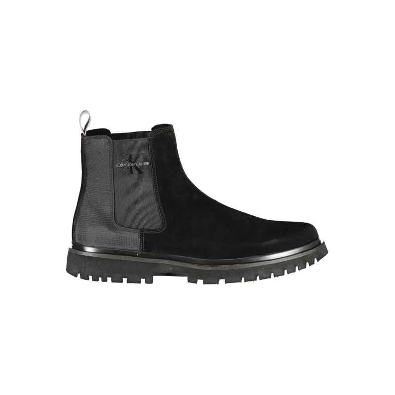 CALVIN KLEIN BLACK MEN'S BOOT FOOTWEAR