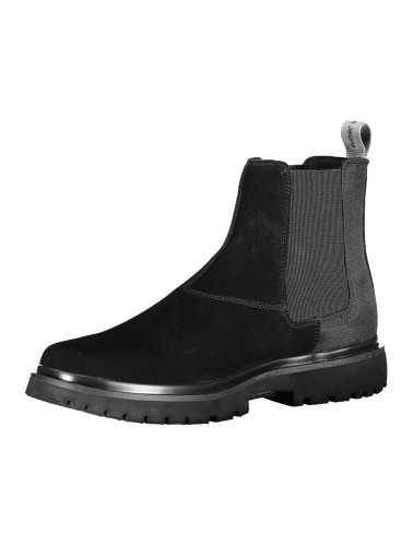 CALVIN KLEIN BLACK MEN'S BOOT FOOTWEAR