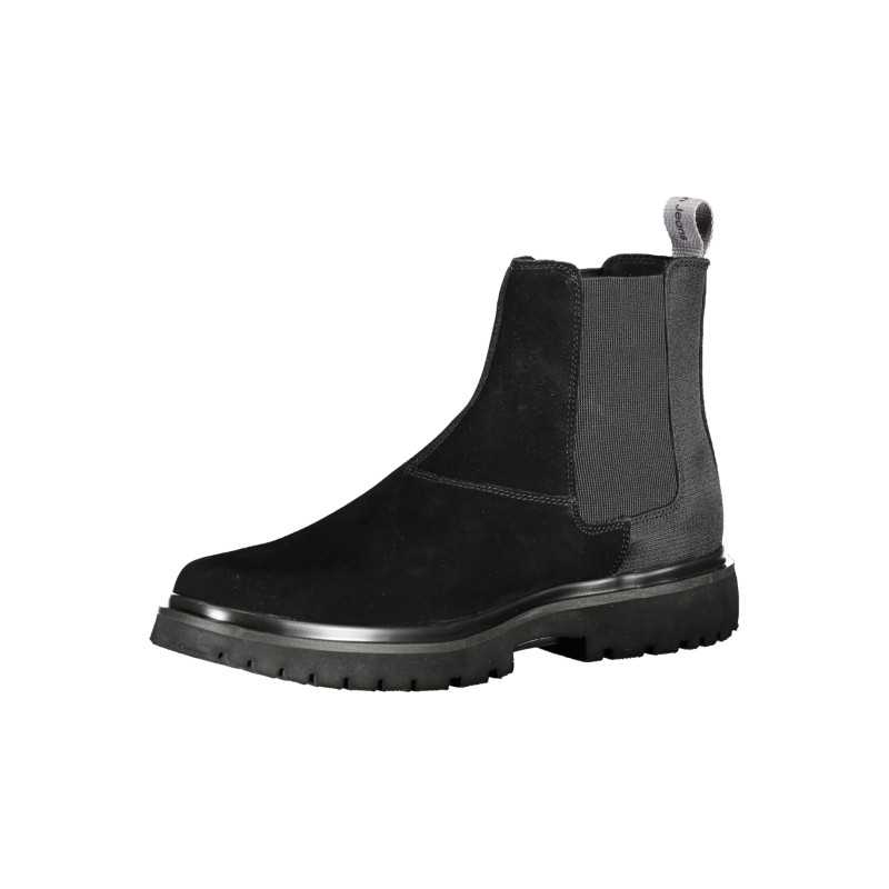 CALVIN KLEIN BLACK MEN'S BOOT FOOTWEAR