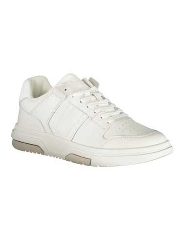 TOMMY HILFIGER MEN'S WHITE SPORTS SHOES