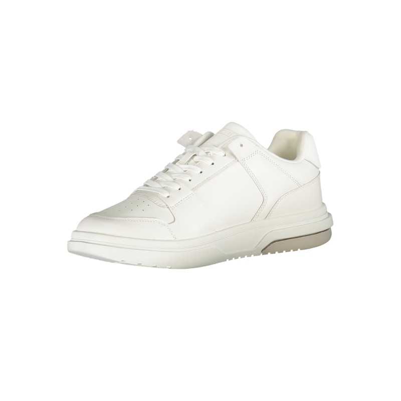 TOMMY HILFIGER MEN'S WHITE SPORTS SHOES