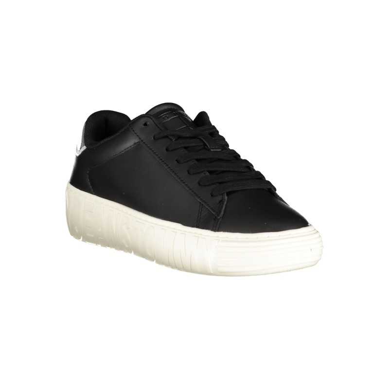 TOMMY HILFIGER BLACK WOMEN'S SPORTS SHOES