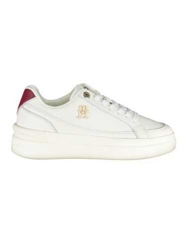 TOMMY HILFIGER WHITE WOMEN'S SPORTS SHOES