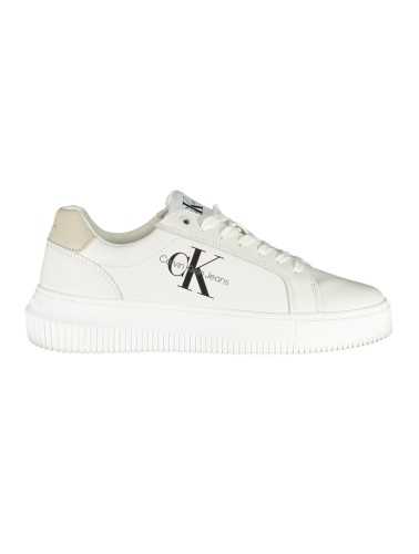 CALVIN KLEIN WHITE WOMEN'S SPORTS SHOES