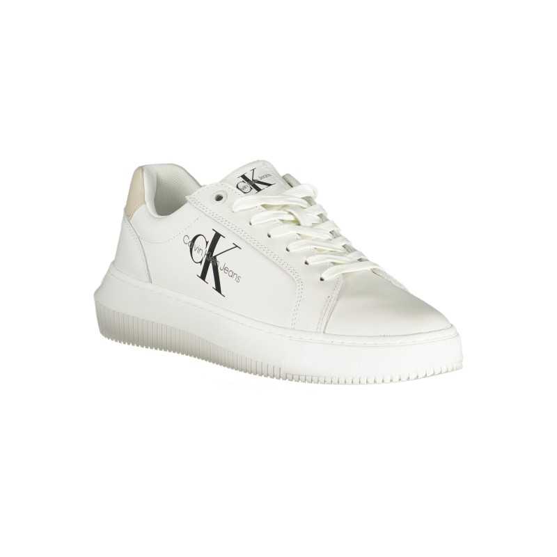 CALVIN KLEIN WHITE WOMEN'S SPORTS SHOES