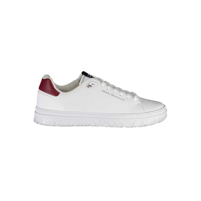 TOMMY HILFIGER MEN'S WHITE SPORTS SHOES