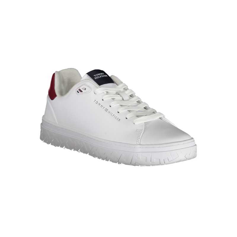 TOMMY HILFIGER MEN'S WHITE SPORTS SHOES