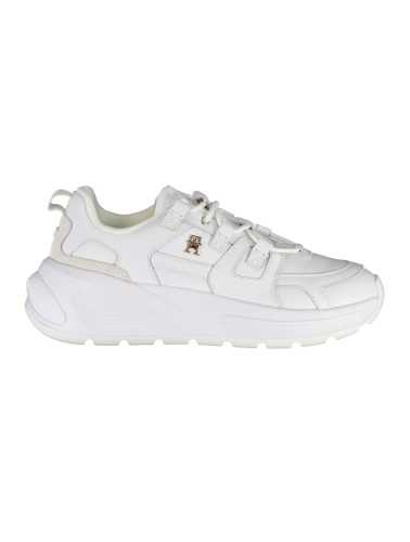 TOMMY HILFIGER WHITE WOMEN'S SPORTS SHOES