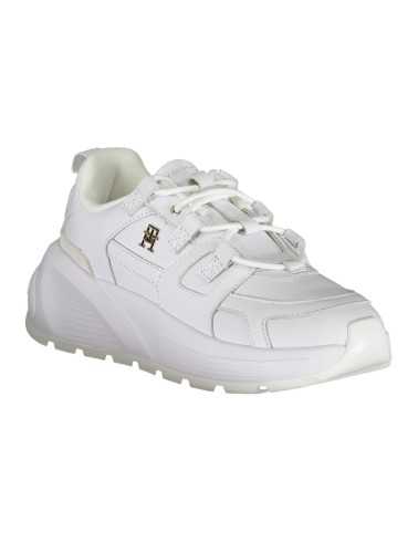 TOMMY HILFIGER WHITE WOMEN'S SPORTS SHOES