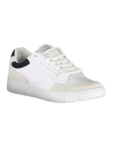 TOMMY HILFIGER MEN'S WHITE SPORTS SHOES