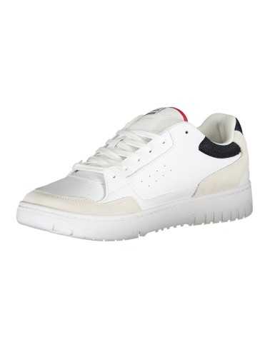 TOMMY HILFIGER MEN'S WHITE SPORTS SHOES