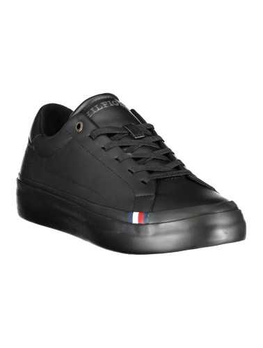 TOMMY HILFIGER BLACK MEN'S SPORTS SHOES