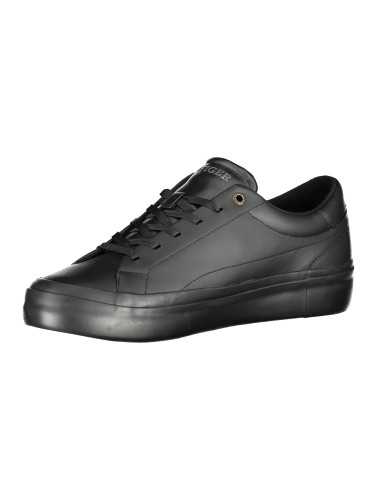 TOMMY HILFIGER BLACK MEN'S SPORTS SHOES