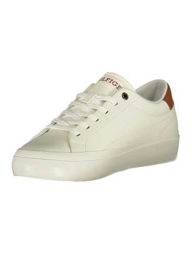 TOMMY HILFIGER MEN'S WHITE SPORTS SHOES