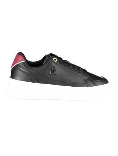 TOMMY HILFIGER BLACK WOMEN'S SPORTS SHOES