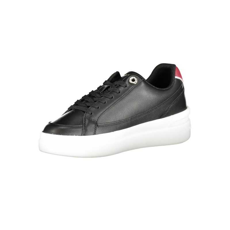 TOMMY HILFIGER BLACK WOMEN'S SPORTS SHOES