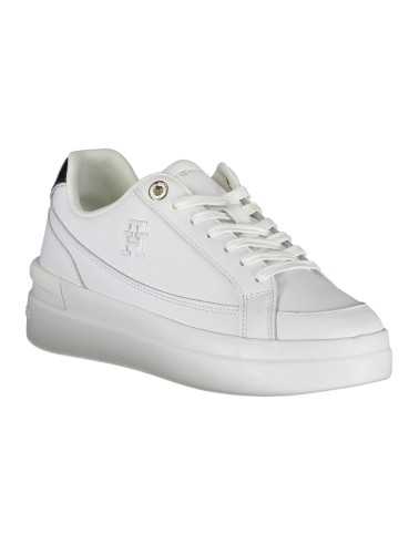 TOMMY HILFIGER WHITE WOMEN'S SPORTS SHOES