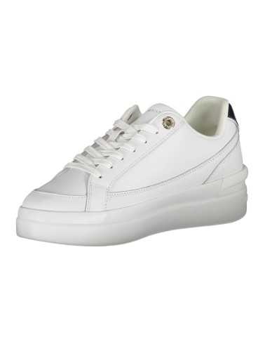 TOMMY HILFIGER WHITE WOMEN'S SPORTS SHOES