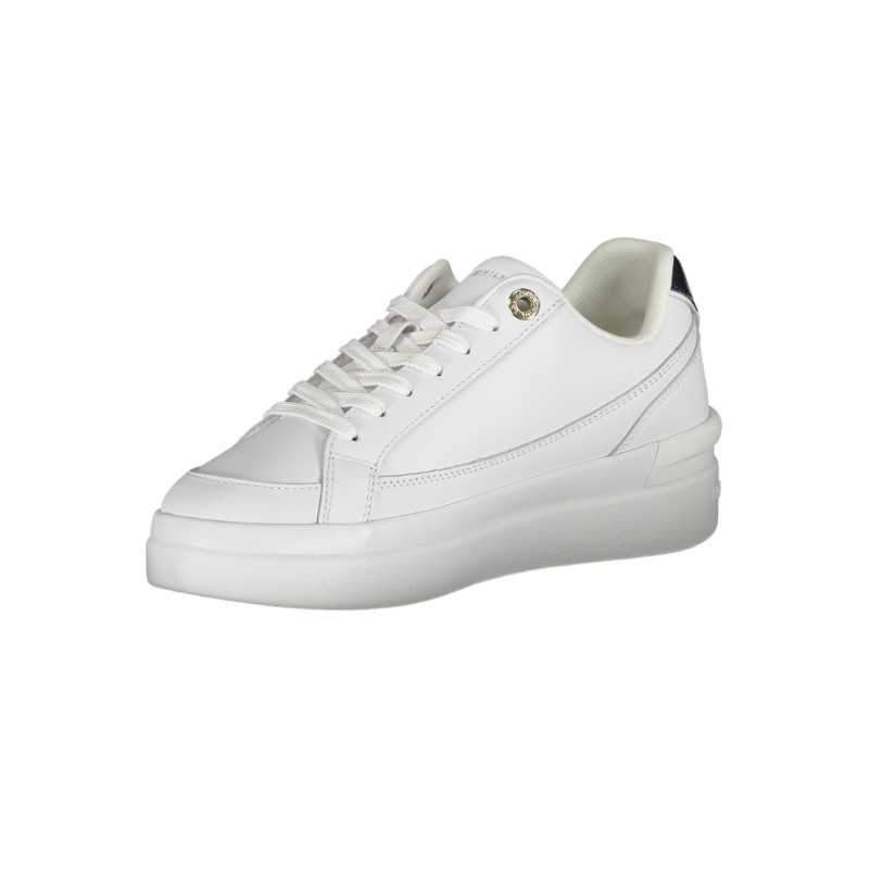 TOMMY HILFIGER WHITE WOMEN'S SPORTS SHOES