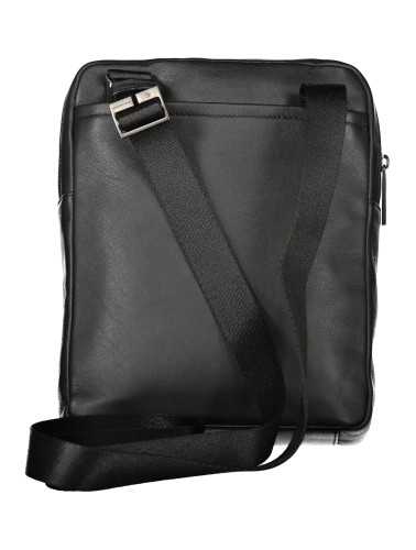 PIQUADRO MEN'S SHOULDER BAG BLACK