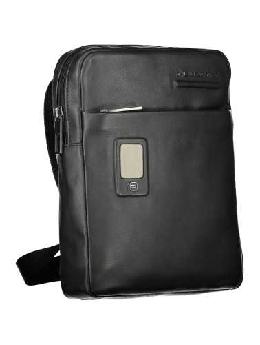 PIQUADRO MEN'S SHOULDER BAG BLACK