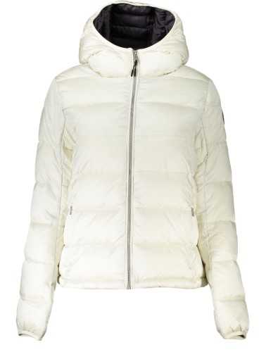 NAPAPIJRI WHITE WOMEN'S JACKET