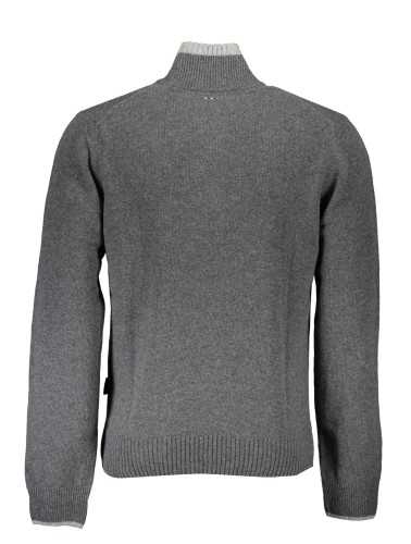 NAPAPIJRI MEN'S GRAY SWEATER