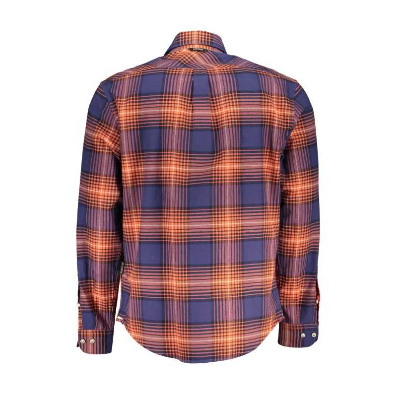 NAPAPIJRI CAMICIA MANICHE LUNGHE UOMO ROSSO