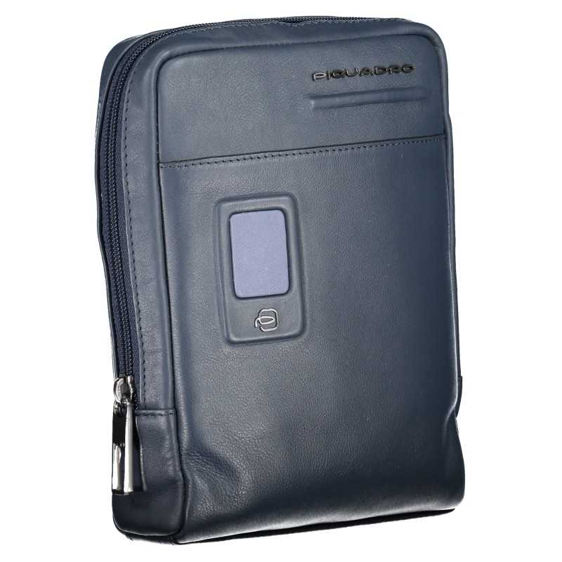 PIQUADRO MEN'S BLUE SHOULDER BAG