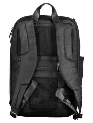 PIQUADRO MEN'S BLACK BACKPACK