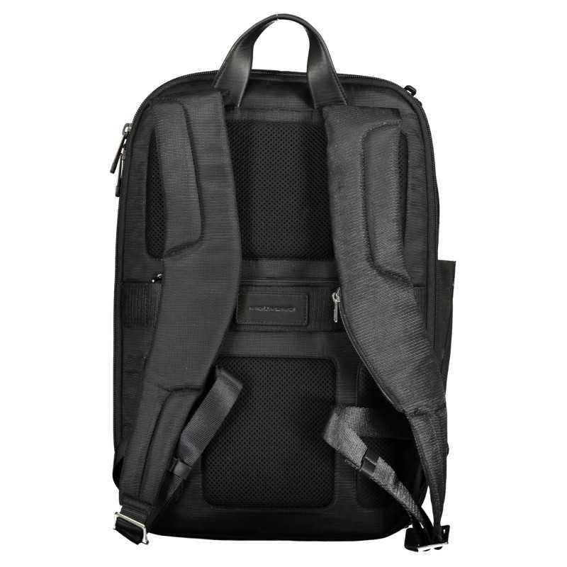 PIQUADRO MEN'S BLACK BACKPACK