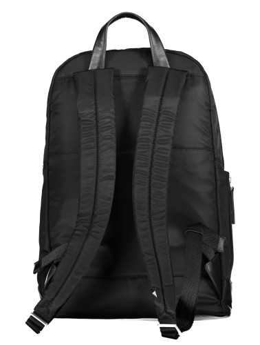 PIQUADRO MEN'S BLACK BACKPACK