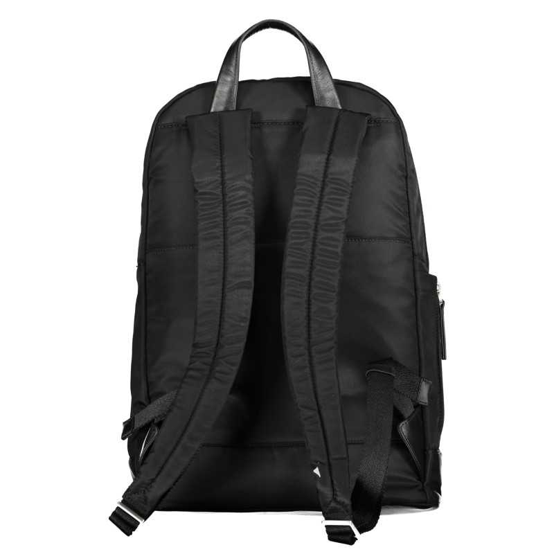 PIQUADRO MEN'S BLACK BACKPACK