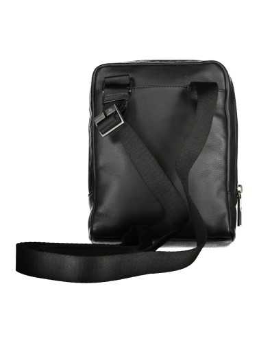 PIQUADRO MEN'S SHOULDER BAG BLACK