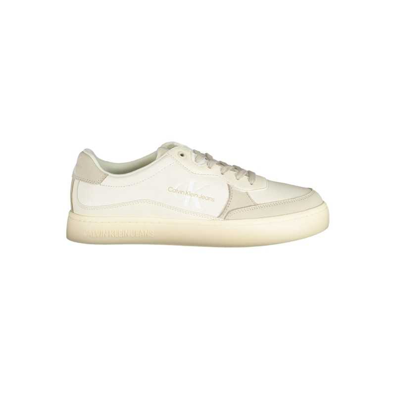 CALVIN KLEIN WHITE MEN'S SPORTS SHOES