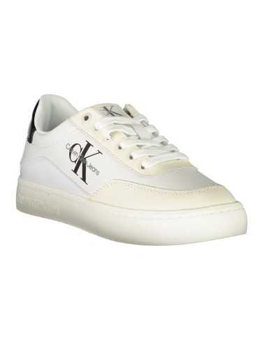 CALVIN KLEIN WHITE WOMEN'S SPORTS SHOES