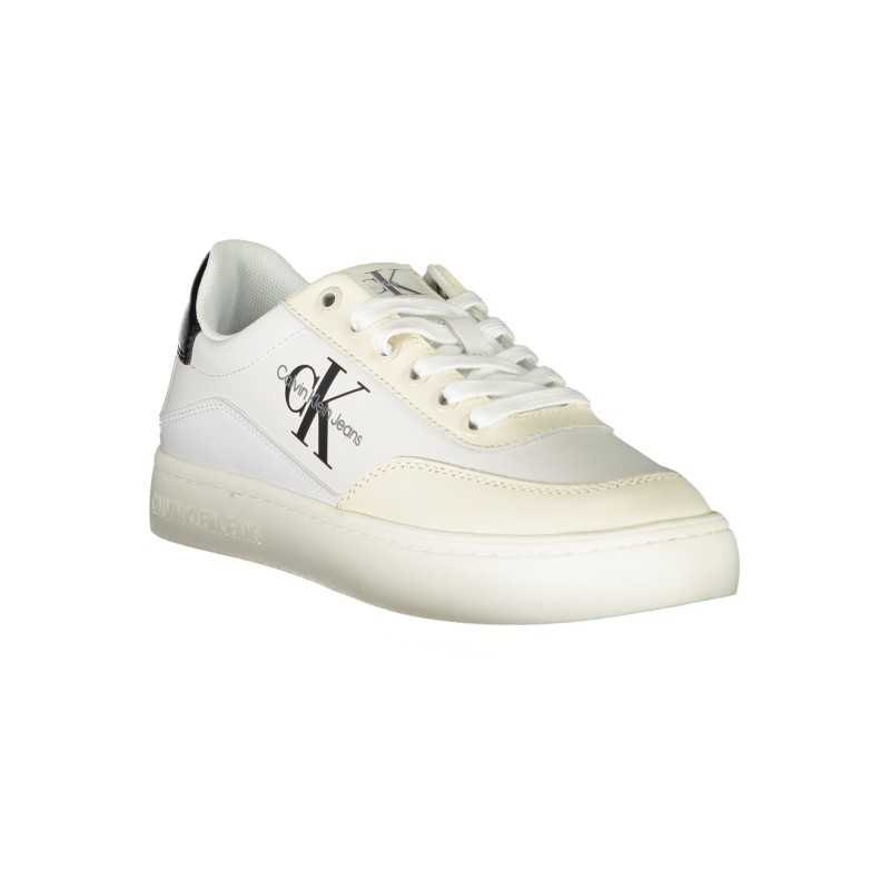 CALVIN KLEIN WHITE WOMEN'S SPORTS SHOES