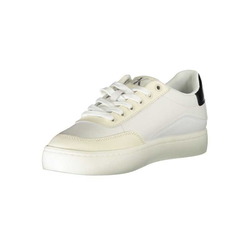 CALVIN KLEIN WHITE WOMEN'S SPORTS SHOES