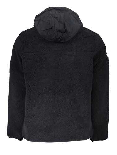 NAPAPIJRI MEN'S BLACK ZIPLESS SWEATSHIRT