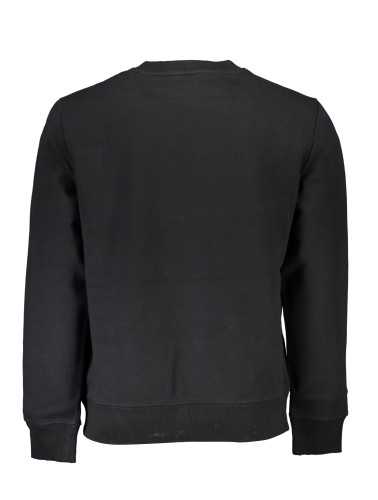 NAPAPIJRI MEN'S BLACK ZIPLESS SWEATSHIRT