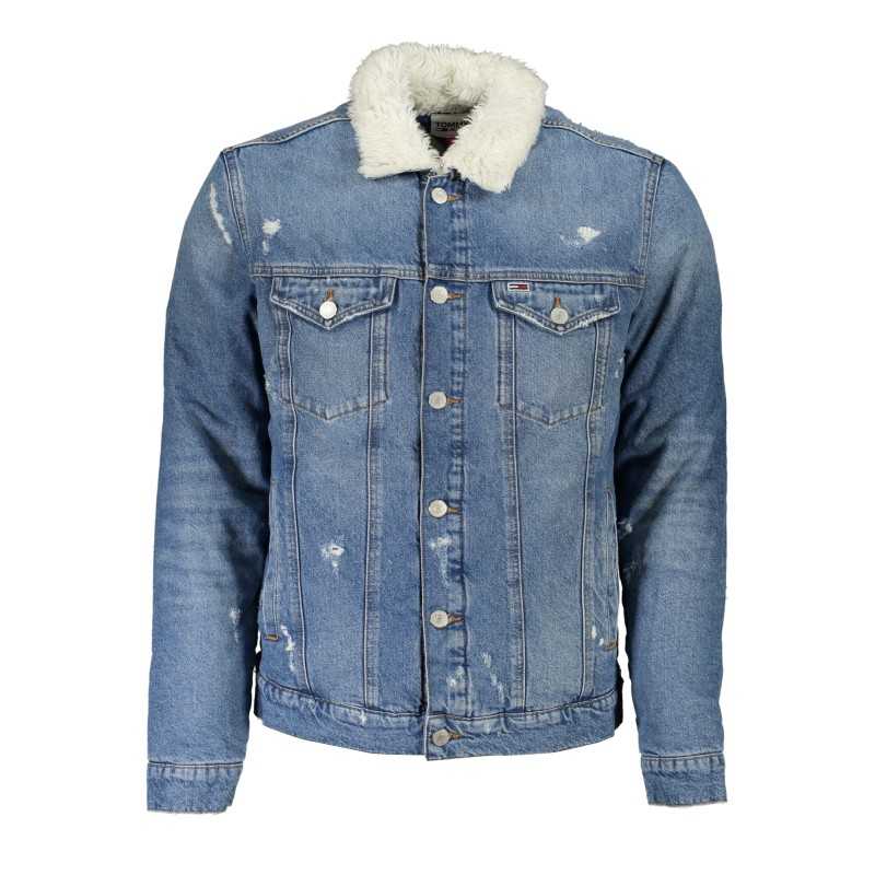 TOMMY HILFIGER MEN'S BLUE DENIM JACKET