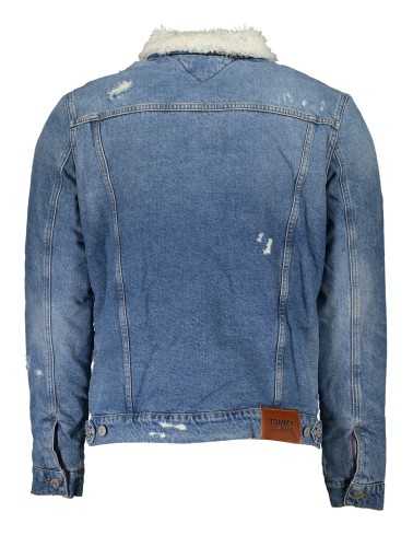 TOMMY HILFIGER MEN'S BLUE DENIM JACKET